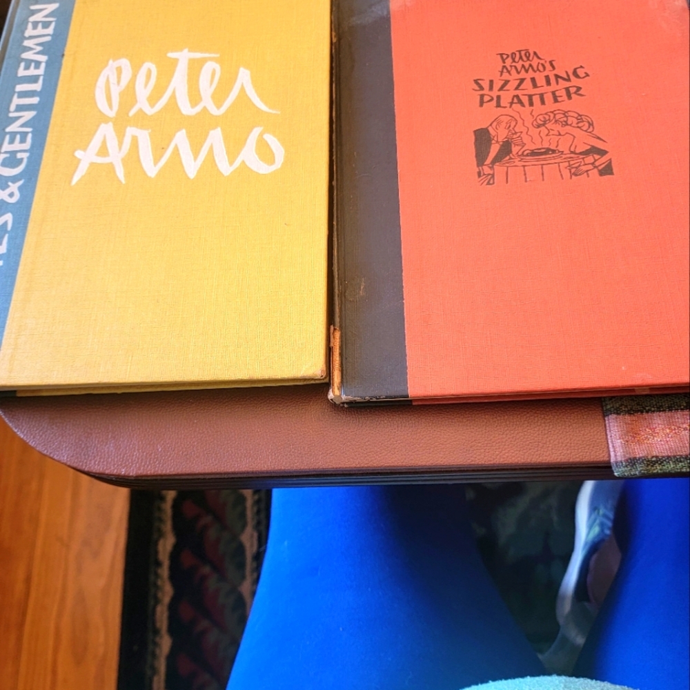 Ladies & Gentlemen Book & Sizzling Platter Books By Peter ARNO